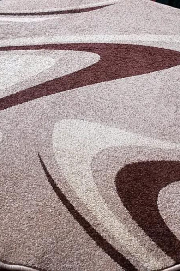 alfombra circular CAFÉ beige