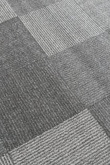 Alfombra de pieza gris ETNO