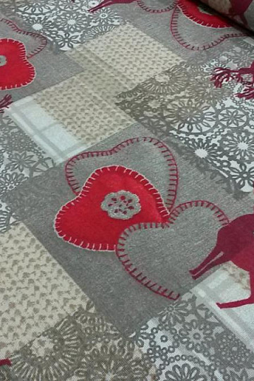 Tela decorativa navideña TRICOT
