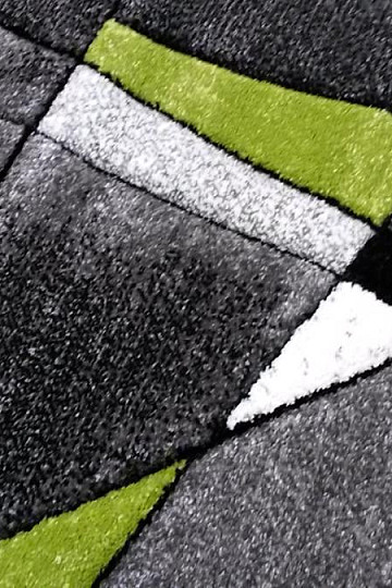 Alfombra moderna BRILLIANCE verde