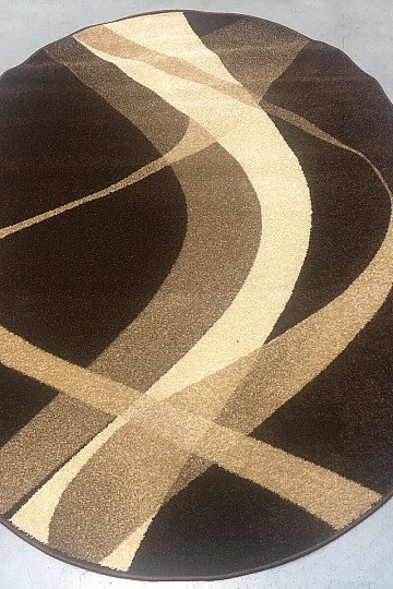 Alfombra ovalada MARRÓN marrón