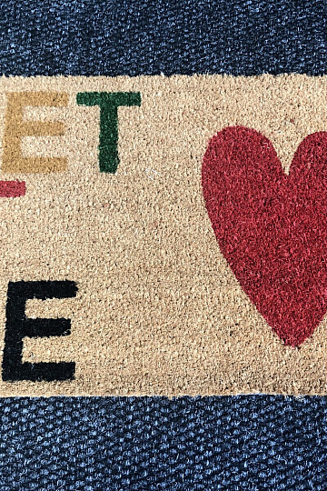 LET IT BE felpudo beige