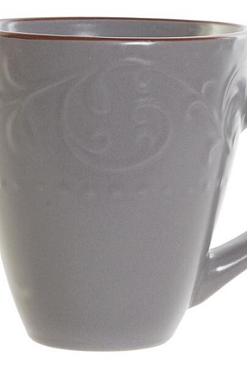 Taza GRIS RELIEVE 325ml gris