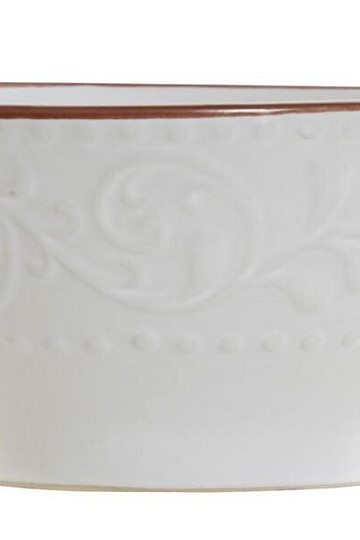 Cuenco BLANCO RELIEVE 14,7x7,7cm blanco