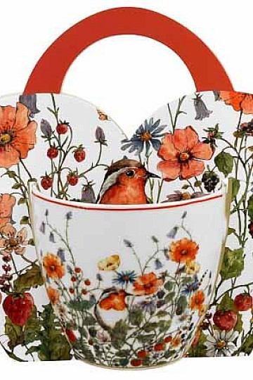 Taza de porcelana Pájaro Salvaje