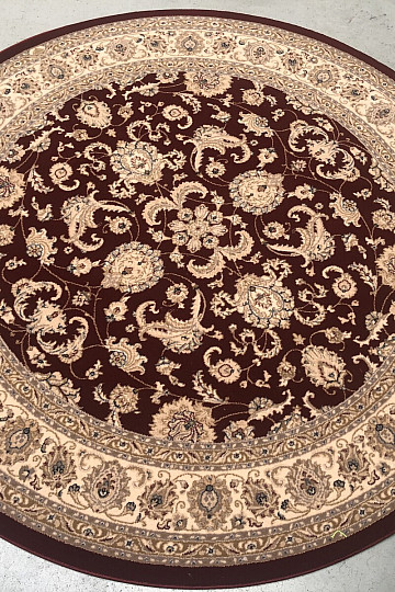 Alfombra clásica redonda de lana ORIENT DIAMOND 7253/104