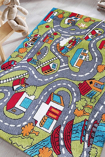 Alfombra infantil MONDO 8 ROAD
