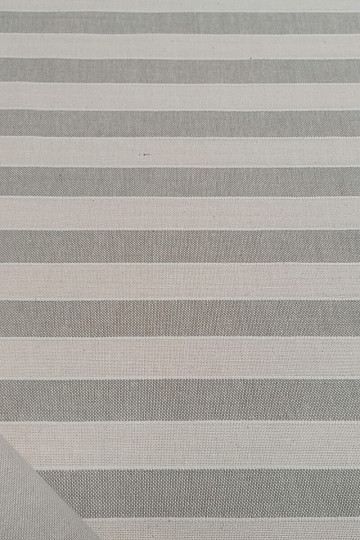 Tela decorativa Trebol rayas - beige 2 cm 50