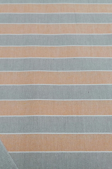 Tela decorativa Trebol rayas - naranja 2 cm 75