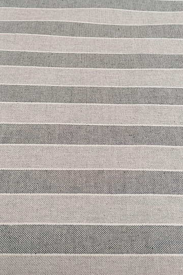 Tela decorativa Trebol rayas - gris 2 cm 72