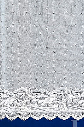 Cortina jacquard - PAISAJE DE INVIERNO A383101