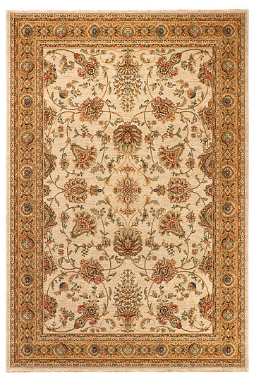 Alfombra de lana de lujo JENEEN 520 beige