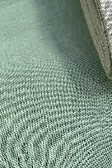 Tela de lino - verde KHAKI