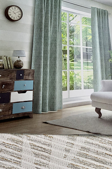 Cortina acabada VANESSA beige 245x146 cm