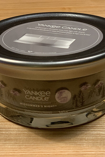 vela YANKEE CANDLE fragancia NOCHE DE VERANO TUMBER MEDIANO 5 MECHAS