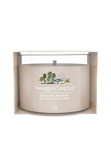 vela YANKEE CANDLE fragancia SEASIDE WOODS GLASS 37g