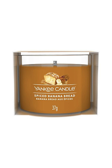 vela YANKEE CANDLE fragancia SPICED BANANA BREAD vaso 37g