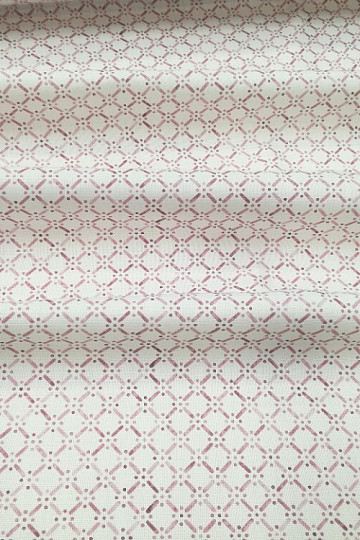 Tela decorativa Montana celosía rosa viejo