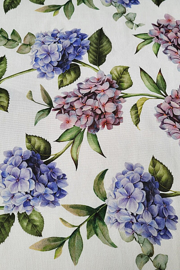 Tela decorativa HORTENSIA MORADA