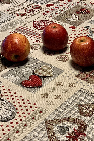 Mantel tapiz y pañuelo CORAZÓN DE LA NATURALEZA II