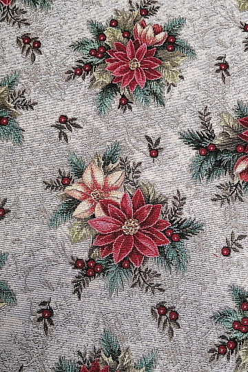 Tela tapiz ROSA DE NAVIDAD
