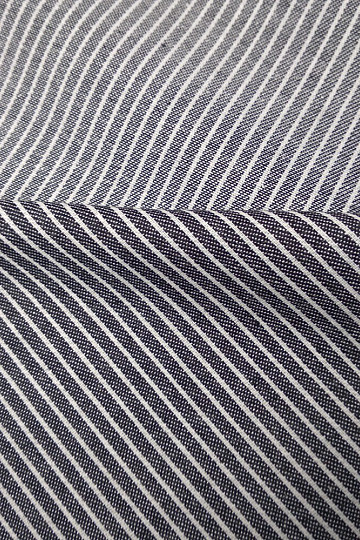 Decoración. tela ANTRACITA/blanco STRIPE