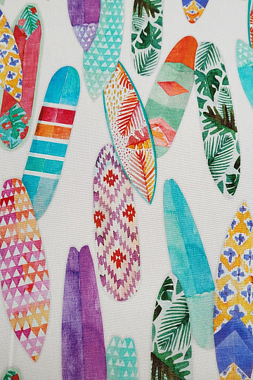 Tela decorativa SURF TURQUESA