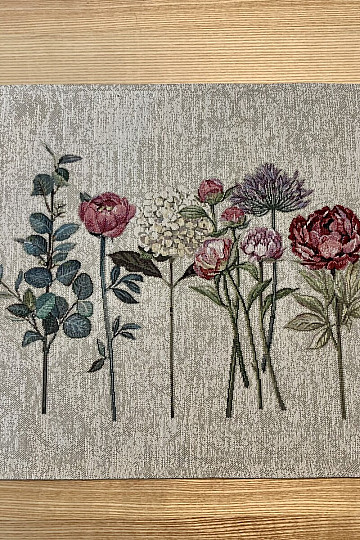 Mantel individual FLORES TIEMPO