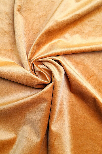 Tela decorativa de terciopelo RIVIERA MUSTARD