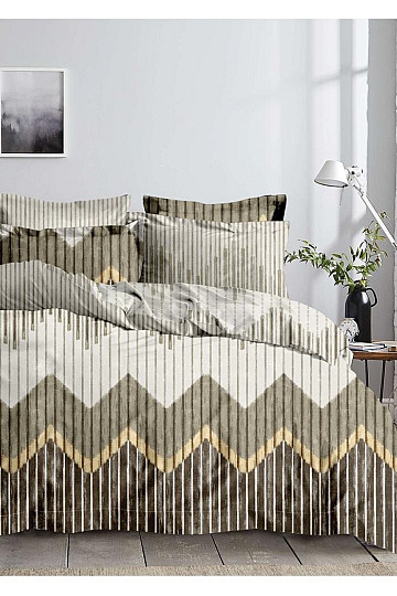 ropa de cama hecha de microfibra de microfibra - LATTE