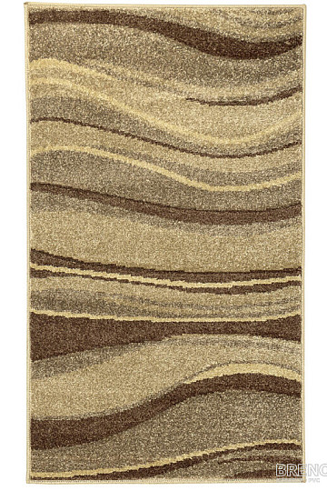 Alfombra pieza PORTLAND marrón beige