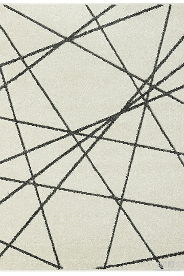 Alfombra pieza PORTLAND blanco gris