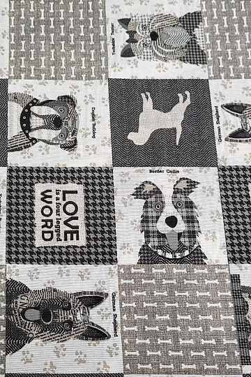 Tela decorativa MUNDO PERRO