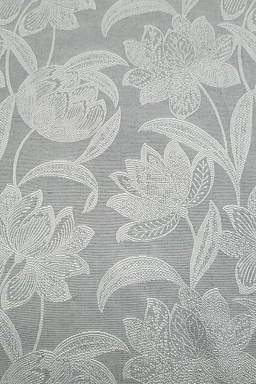 Tela decorativa NENUFAR gris