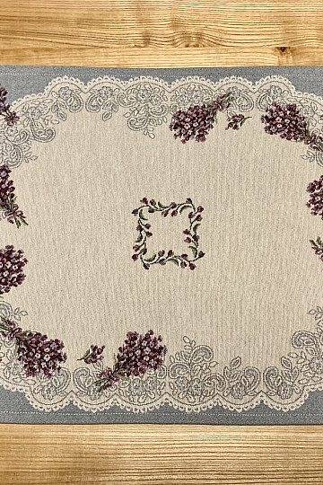 Mantel individual ENCAJE LAVANDA