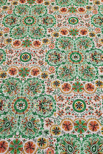 Tela decorativa INDIA verde