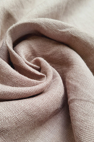 Tejido de lino TEINTURE BEIGE