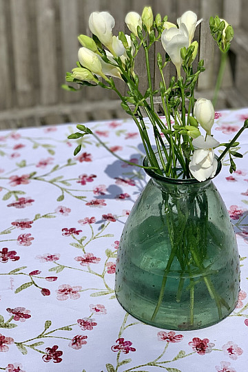 Mantel y pañuelo SAKURA ROSA