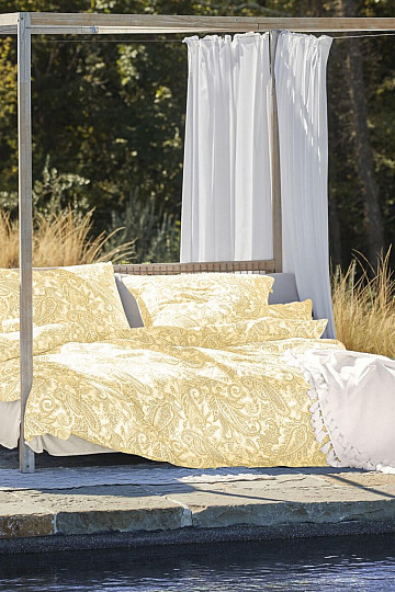 IRISETTE ropa de cama de satén de lujo FLORENZ 8447-40 ORO