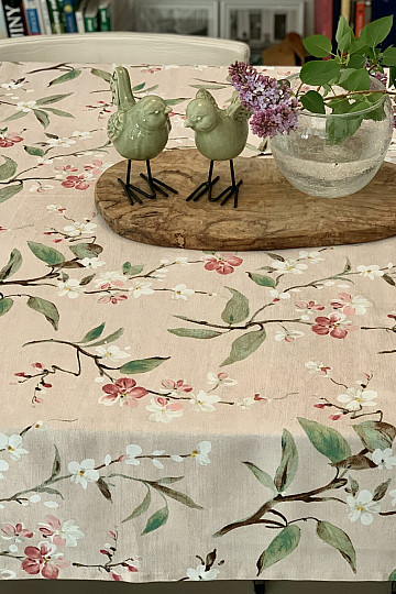 Mantel y chal KVÄT NOA rosa