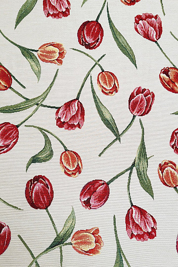 Tela tapiz TULIPS III estampado grande