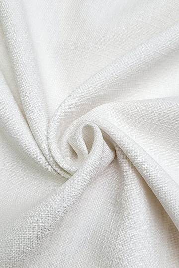 Tela decorativa de diseño monocolor GERSTER 7650 BLANCO 02