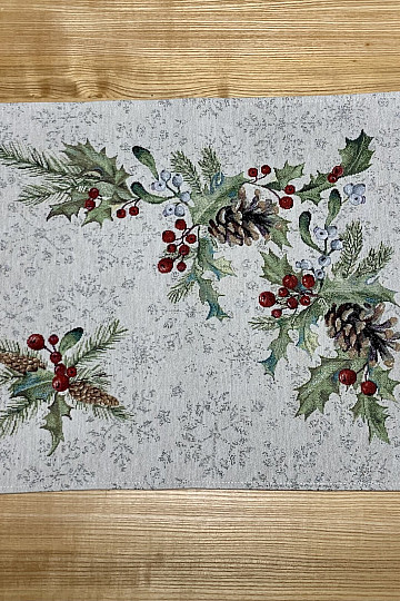 Mantel tapiz PINO y MISTLETTE