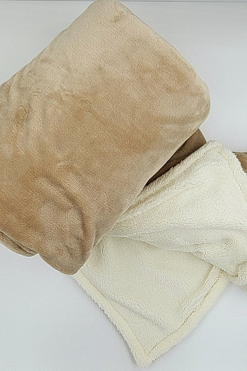 Manta Ovečka lisa BEIGE claro