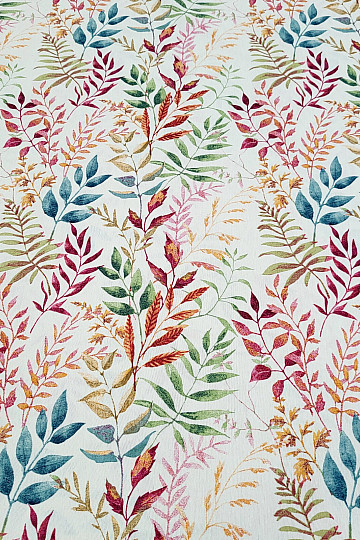 Tela decorativa MARACAIBO hojas de colores