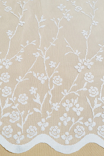 Cortina jacquard FLORES