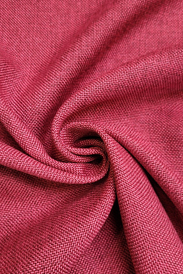 Tela decorativa de diseño monocolor ALBA 2/15 ROJO