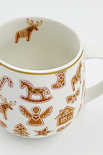 Taza PAN DE JENGIBRE DE NAVIDAD