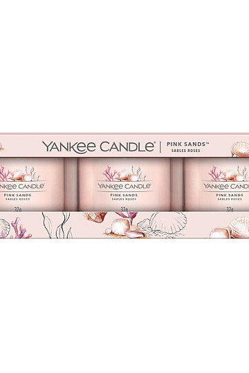 Juego YC PINK SANDS en vaso 3 piezas
