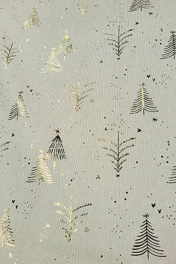 Tela de algodón ÁRBOLES BEIGE
